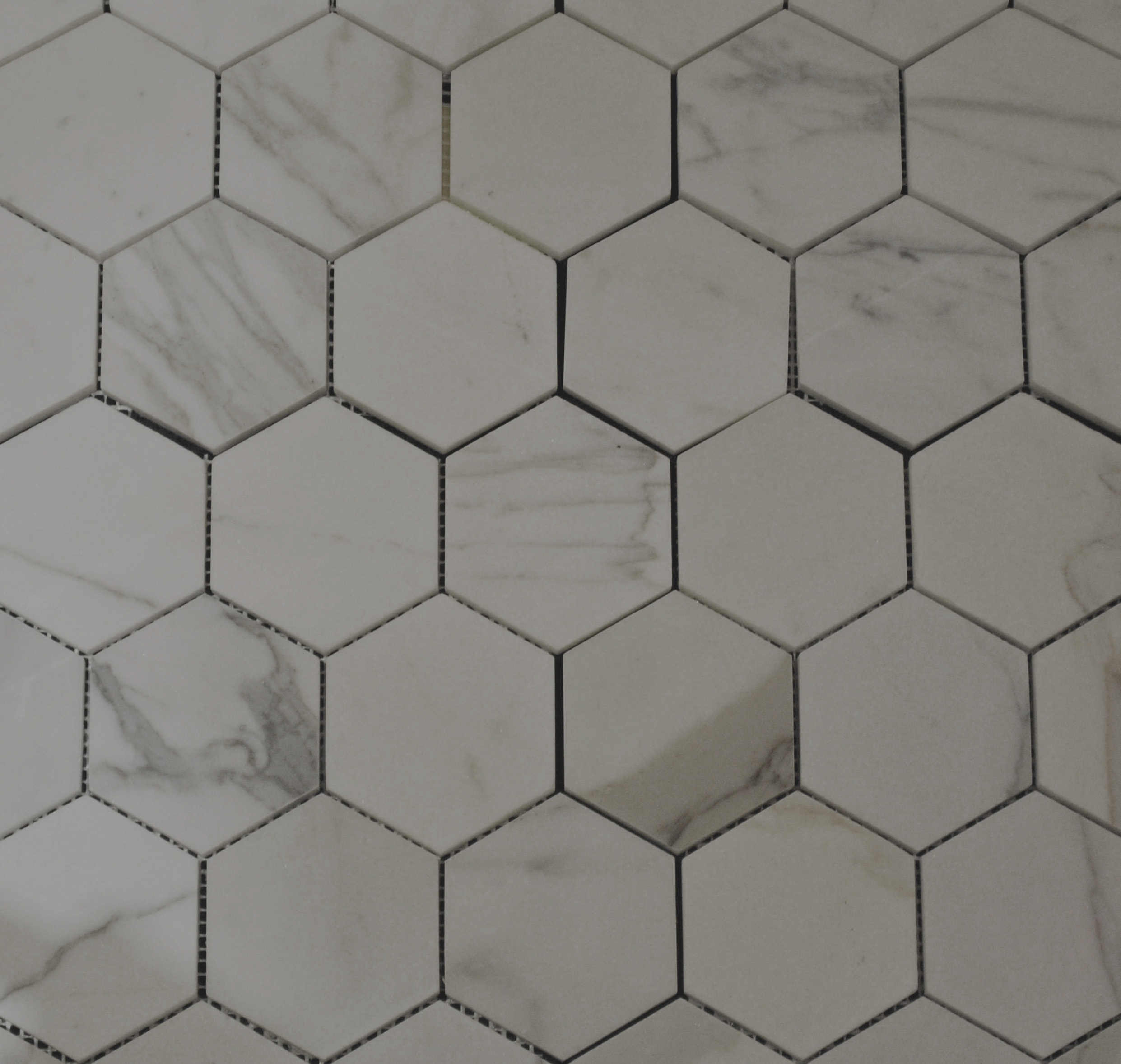 Carrara 2 Inch Hexagon